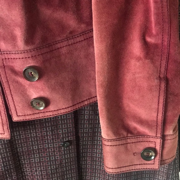 RARE* ❤️Gucci Women’s Pink Suede Jacket Sz:US / M - Picture 8 of 8